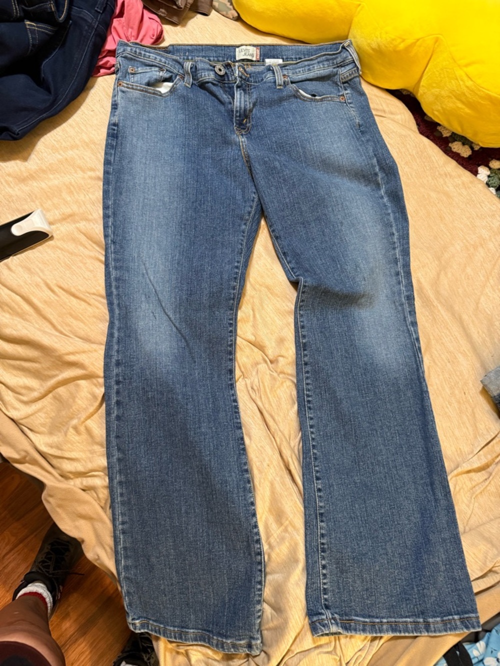 Levi's Women's Medium Blue Flare Jeans